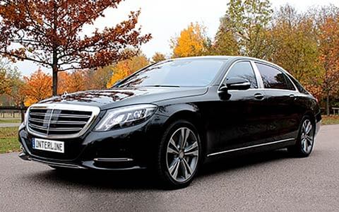 limousine, mercedes, maybach, park